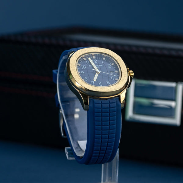 Patek Philippe Silicon Strap (Blue)
