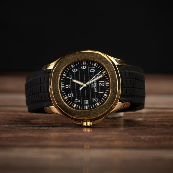 Patek Philippe Silicon Strap (Black)