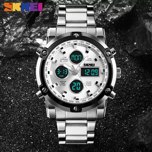 Skmei – 1389–Dual Display Waterproof