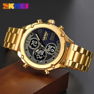 Skmei–1975-30m Waterproof – Golden