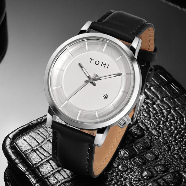TOMI T- Quartz Date 101 Round Dial
