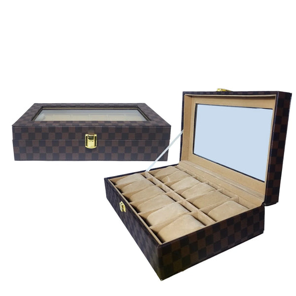 12 Slots Wrist Watch Storage Box