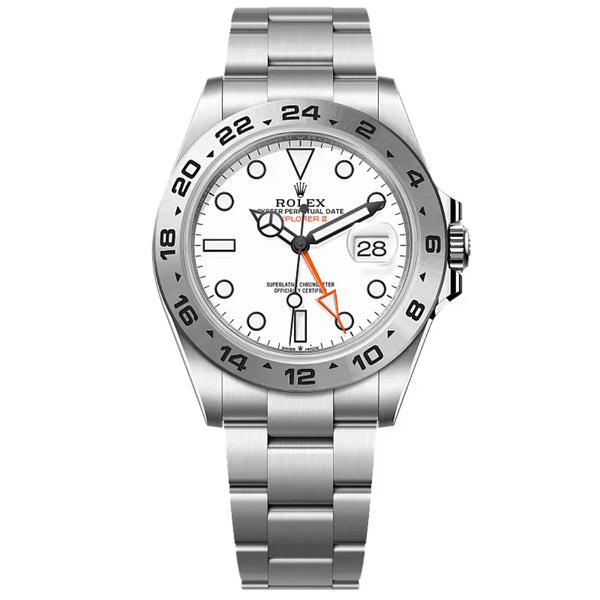 Rlx Oyster Stainless Steel White Dial